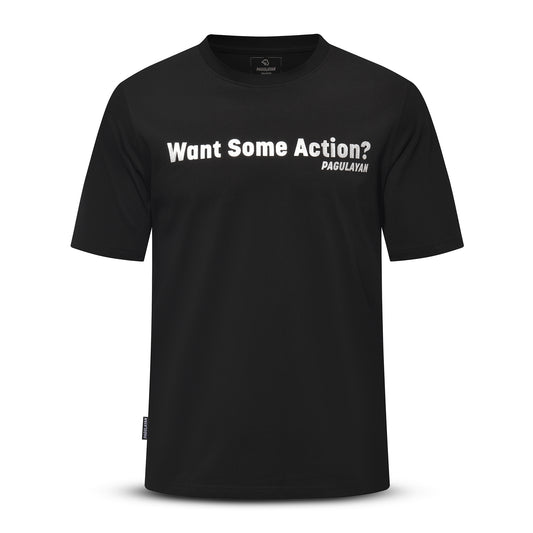 WANT SOME ACTION? BOXY T-SHIRT