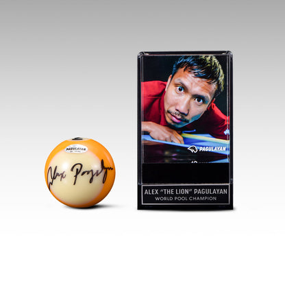 SIGNED 9 BALL DISPLAY - Pagulayan